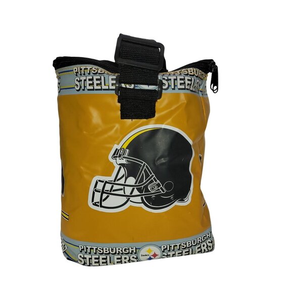 Pittsburgh Steelers Insulated Lunch Bag Cooler With Adjustable Shoulder Strap - Picture 2 of 8